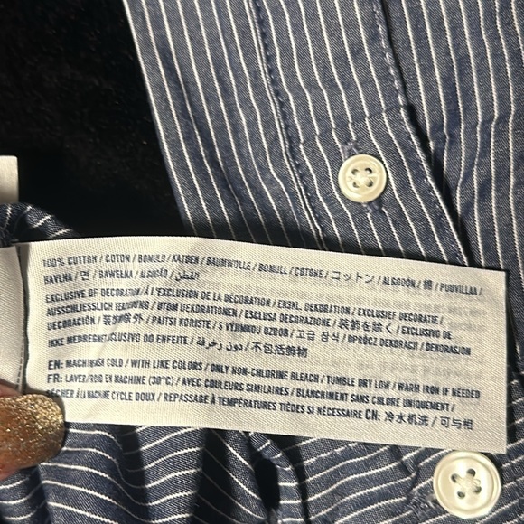 Abercrombie Kids Boys Button-Up Shirt, EUC, Size 7/8 - Picture 4 of 10